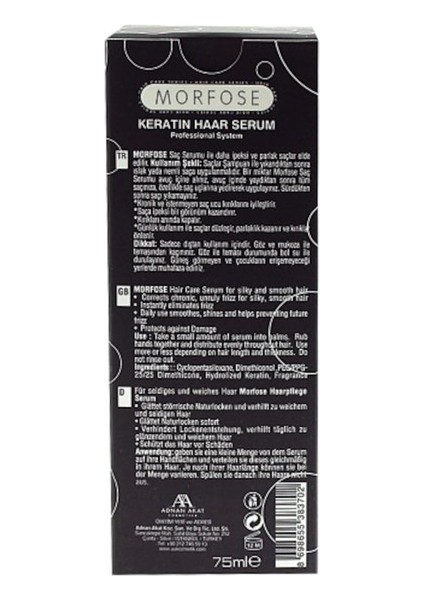 Saç Serumu 75ML Keratın indirimleri