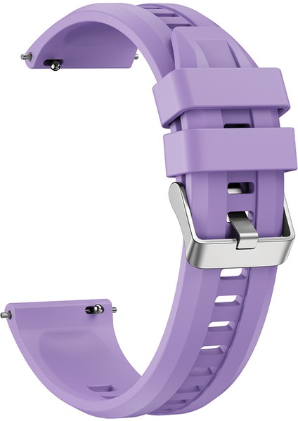 Mi Watch Color Zore KRD-148 22MM Silikon Kordon - Lila