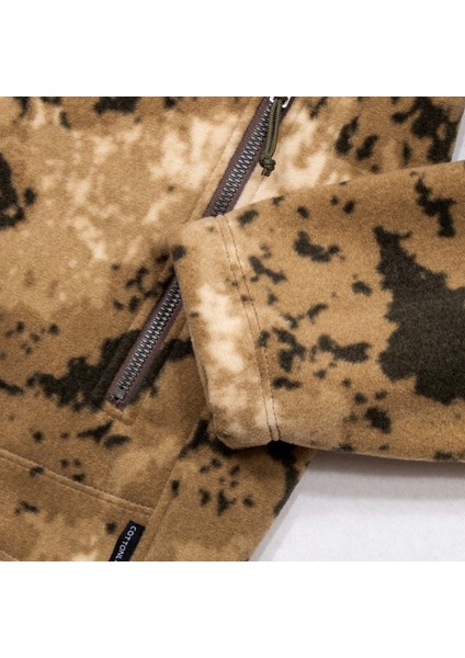 Erkek Brooks Rahat Kesim Fermuarlı Kalın Polar Ceket fırsatları