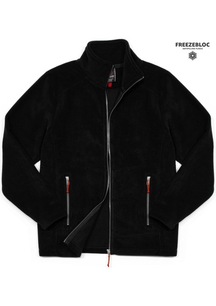 Erkek Brooks Rahat Kesim Fermuarlı Kalın Polar Ceket