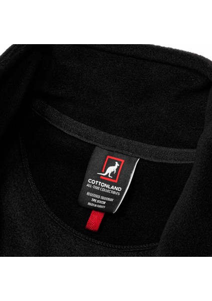 Erkek Brooks Rahat Kesim Fermuarlı Kalın Polar Ceket modelleri