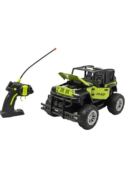 Uzaktan Kumandalı 1:20 Şarjlı Metal Off Road Işıklı Safari Aracı Yeşil 690 fiyatları