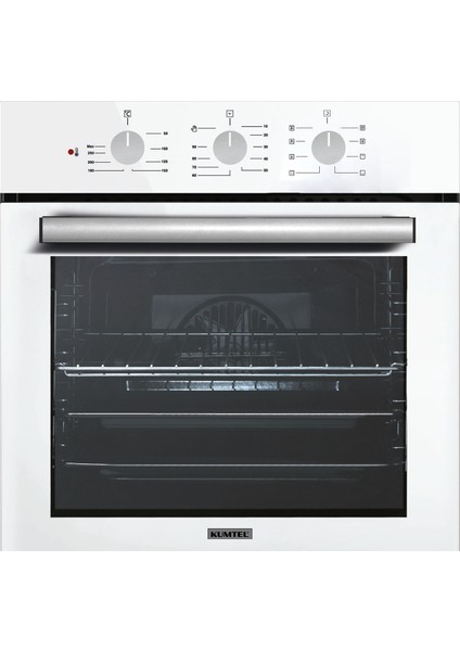 Turbo Fanlı Ankastre Fırın Beyaz 8 Prog. B66-SF3(MT)