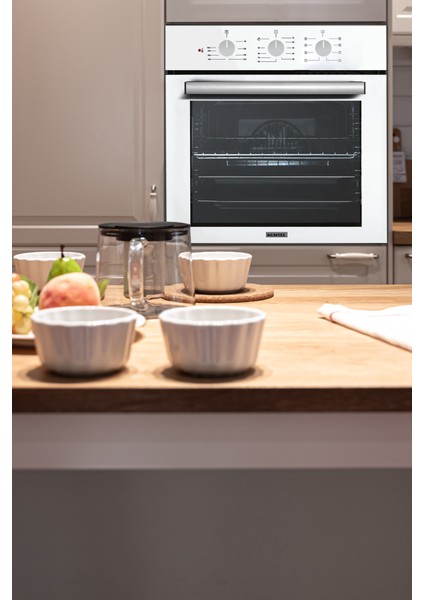 Turbo Fanlı Ankastre Fırın Beyaz 8 Prog. B66-SF3(MT) fiyatları