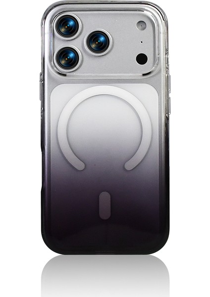 iPhone 17 Pro Max Kılıf M-Safe Şarj Özellikli Zore Septik Silikon Kapak - Pembe indirimleri