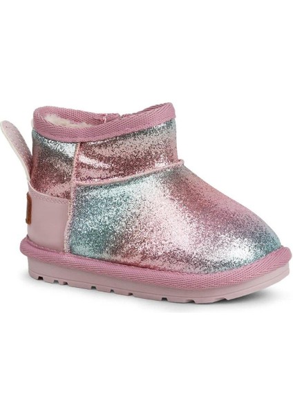 Slide BUCK3060-BH009 Kürklü Çocuk Botu - Pembe fiyatları
