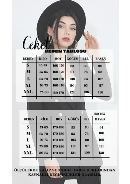 Üç Cep Kapaklı Çizgili Poliviskon Ceket - Ekru