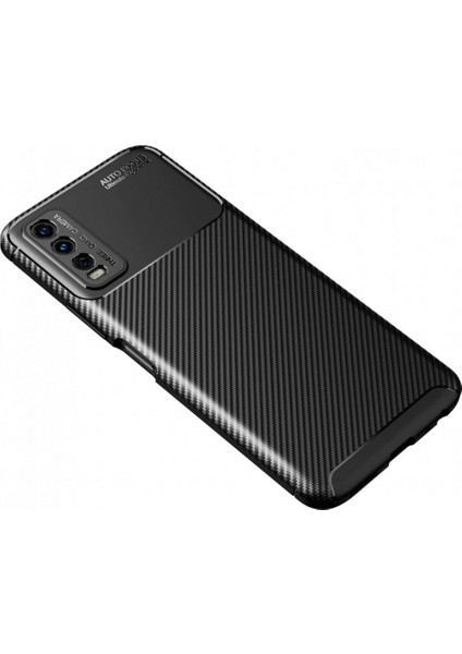 Ieg Vivo Y11S Kılıf Auto Focus Karbon Kapak - Siyah fiyatları