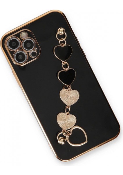 iPhone 12 Pro Max Kılıf Esila Silikon - Siyah modelleri