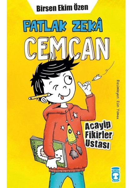 Patlak Zeka Cemcan - Acayip Fikirler Ustası (Fleksi Cilt)
