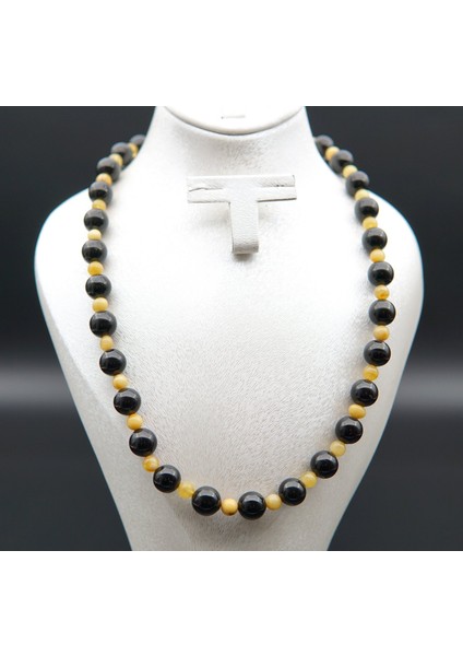 Oltu Taşı ve Kehribar Kadın Kolye SK000137 fiyatları