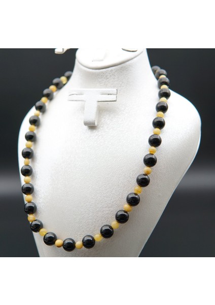 Oltu Taşı ve Kehribar Kadın Kolye SK000137 modelleri