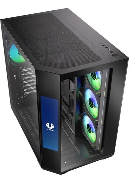 Digital T10 Ef Black 850W 8.8″ Ekran 80+ Bronze KT10EFBBK850-4A 4X120MM Argb Fan Atx Temperli Cam Siyah Gaming (Oyuncu) Kasa modelleri