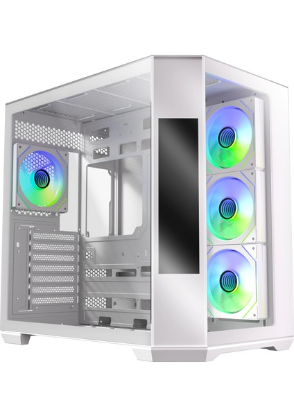 Digital T10 Ef White 850W 8.8″ Ekran 80+ Bronze WT10EFBBW850-4A 4X120MM Argb Fan Atx Temperli Cam Beyaz Gaming (Oyuncu) Kasa fiyatları