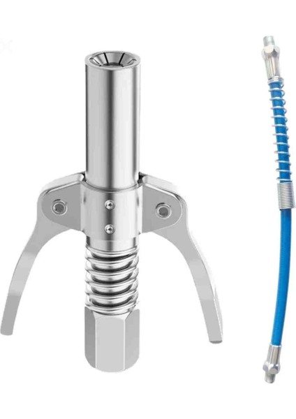 Gres Pompası Ucu(Mandallı Gres Pompası Ucu)+ Kısa Gres Pompası Hortumu