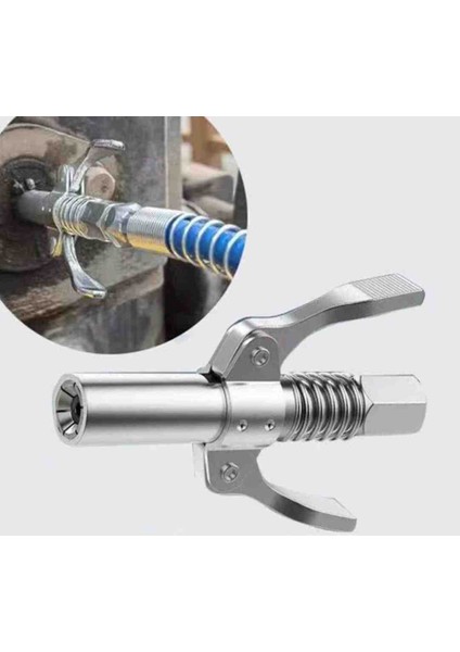 Gres Pompası Ucu(Mandallı Gres Pompası Ucu)+ Kısa Gres Pompası Hortumu fırsatları