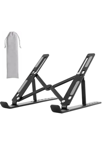 FNC-5155ST Taşınabilir Katlanır Alüminyum Tablet/notebook/laptop Stand (10'' - 15.6'')