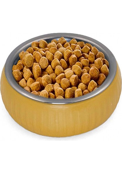 Ieg® Mikopet Organik Seramik Mama Kabı Sarı indirimleri