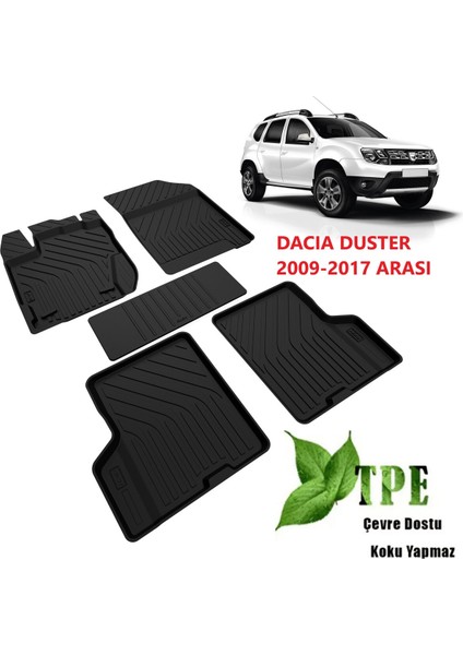 Duster Havuzlu Paspas 2009 2010 2011 2012 2013 2014 2015 2016 2017 Kokusuz fiyatları