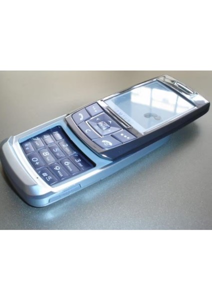 Samsung E250 Telefon Kasası (Mavi)