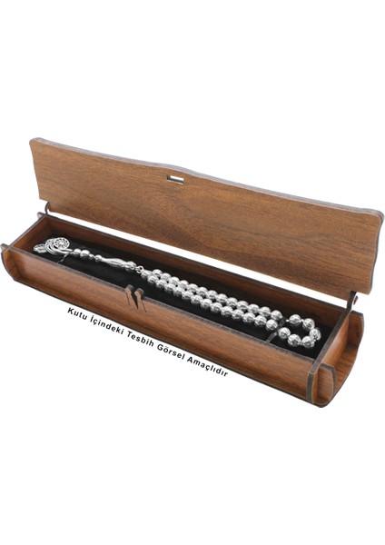 Kahverengi Üzeri Desenli Ahşap Elegance Tesbih Kutusu fiyatları
