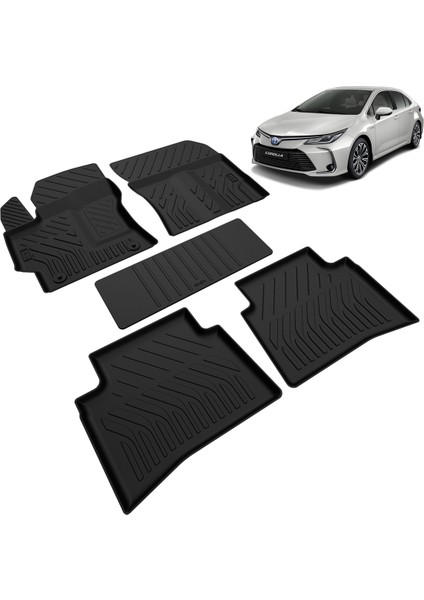 Corolla Havuzlu Paspas 2019 2020 2021 2022 2023 2024 Kokusuz Yumuşak