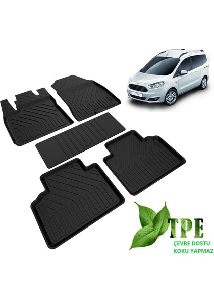 Tourneo Courier Havuzlu Paspas Siyah 2014 2015 2016 2017 2018 2019 2020 2021 2022 2023 fiyatları