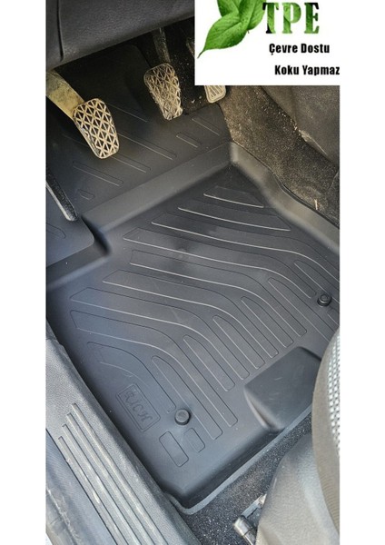 Tourneo Courier Havuzlu Paspas Siyah 2014 2015 2016 2017 2018 2019 2020 2021 2022 2023 modelleri