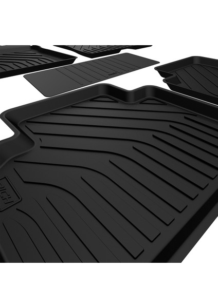 Tourneo Courier Havuzlu Paspas Siyah 2014 2015 2016 2017 2018 2019 2020 2021 2022 2023