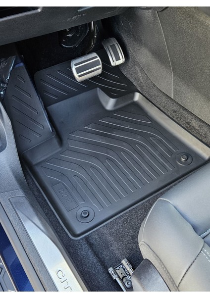 C5 Aircross Havuzlu Paspas Siyah 2019 2020 2021 2022 2023 2024 Kokusuz Yumuşak