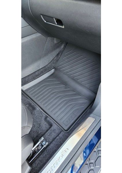 C5 Aircross Havuzlu Paspas Siyah 2019 2020 2021 2022 2023 2024 Kokusuz Yumuşak