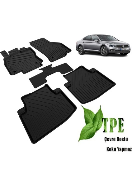 Passat B8 B8.5 Paspas 4d Havuzlu Kokusuz Yumuşak 2015 2016 2017 2018 2019 2020 2021 2022 2023
