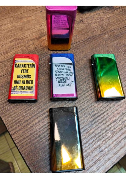 5 Li Hediyelik Çakmak