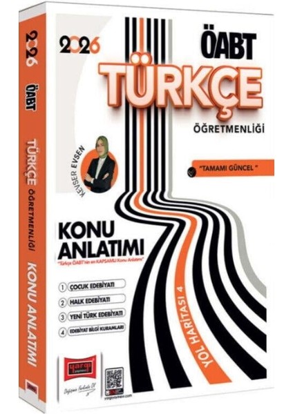 Yargı Yayınları 2026 Öabt Türkçe Öğretmenliği Çocuk Edebiyatı Halk Edebiyatı Yeni Türk Edebiyatı Konu Anlatımı Yol Haritası 4