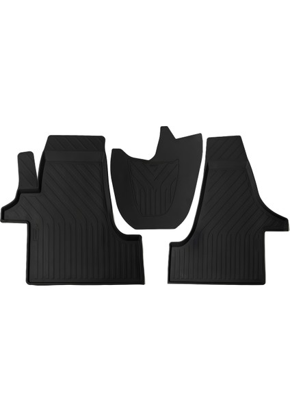 Transporter T5 T6 T7 Havuzlu Paspas Siyah Araca Özel 2003 ve Sonrası Tüm Modeller Için