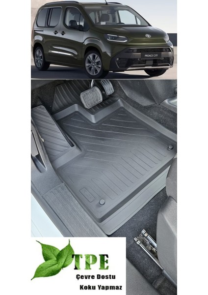 Proace City Havuzlu Paspas 2019 2020 2021 2022 2023 2024 Kokusuz Yumuşak fiyatları