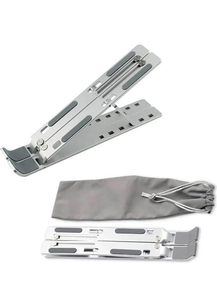 FNC-5150ST Taşınabilir Katlanır Alüminyum Tablet/notebook/laptop Stand Metalik Renk fiyatları
