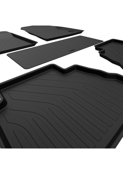 Yeni Tourneo Courier Havuzlu Paspas 2024 2025 Model Kokusuz Yumuşak