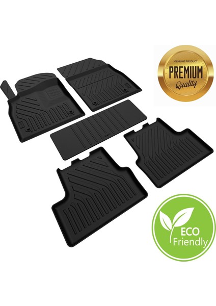 Cruze Havuzlu Paspas Siyah Uyumlu