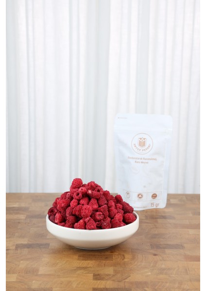 Ahududu Kuru Meyve Cipsi - Dondurularak Kurutulmuş Freeze Dried Çıtır Ahududu fiyatları