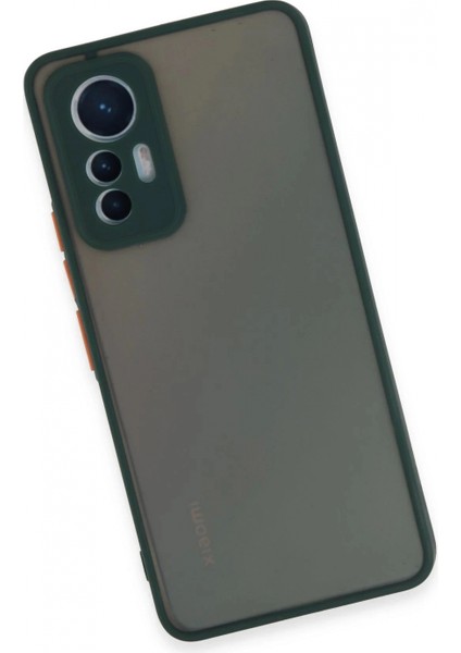 Xiaomi Mi 12 Lite Kılıf Montreal Silikon Kapak - Yeşil fırsatları