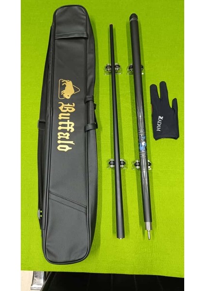 Cuemall Profesyonel Karbon Şaftlı Bilardo Istakası2.1.3.4.