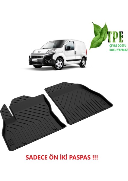 Fiorino Cargo Havuzlu Paspas Ön Iki Parça Fiorino Kapalı Kasa