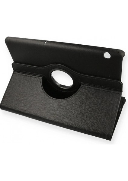 Ieg Huawei Mediapad T5 10 Kılıf 360 Tablet Deri Kılıf - Siyah