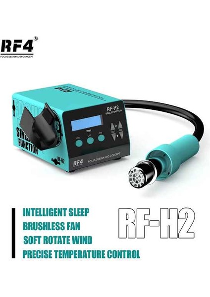 Rf4 Rf-H2 Otomatik Uyku Smd Bga Sıcak Hava Lehimleme Rework Istasyonu ile Dijital Ekran Telefon Sökme Anakart Aracı