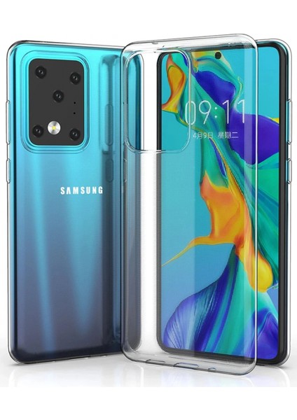Samsung Galaxy S20 Ultra Kılıf Lüx Şeffaf Silikon