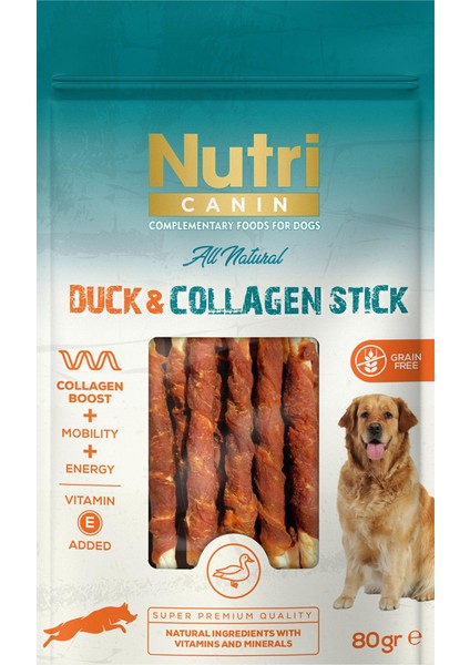Duck Collagen Stick Ördekli Köpek Ödülü 80GR