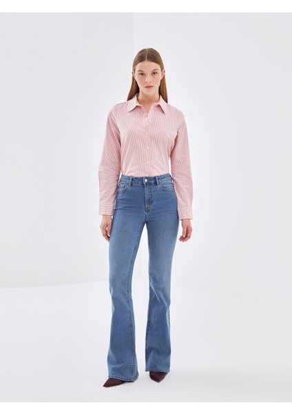 Yeni Sezon Çizgili Kadın Gömlek fiyatları