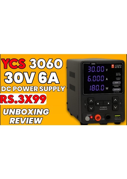 Ycs 3060 3061 30V 6A Dc Güç Kaynağı Telefon Pcb Onarımı Ampermetre