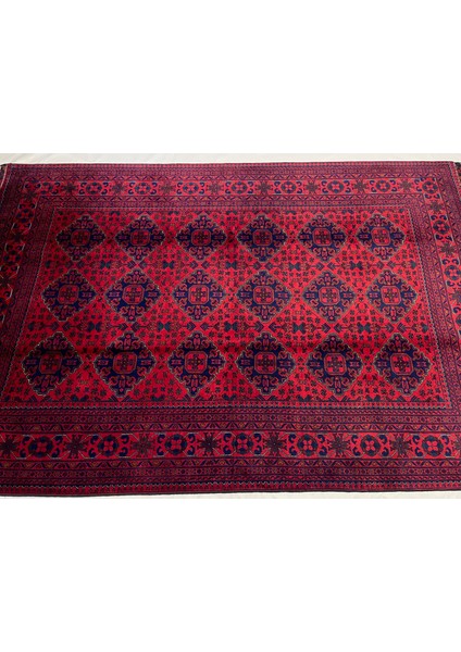 El Dokuma Afgan Yün Halı Kök Boya fırsatları